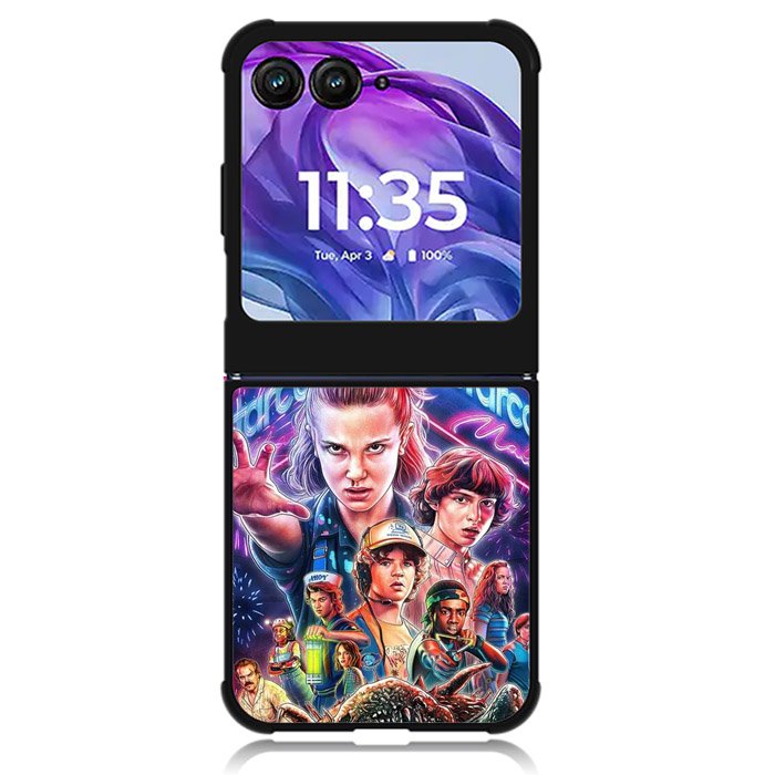 Stranger Things 3rd Motorola Moto Razr 2024 , Moto Razr 50 Case