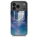 Attack On Titan Scounting iPhone 18 Pro Max Case DC0115
