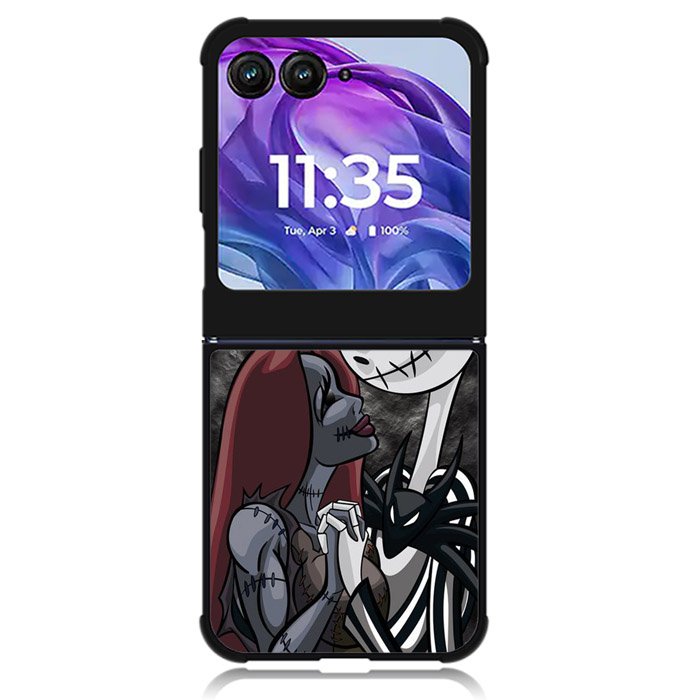 jack and sally Motorola Moto Razr 2024 , Moto Razr 50 Case