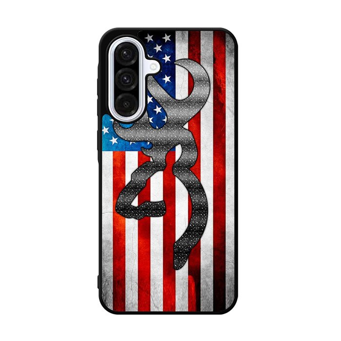 Camo American Flag 2nd Samsung Galaxy A36 Case FE5890