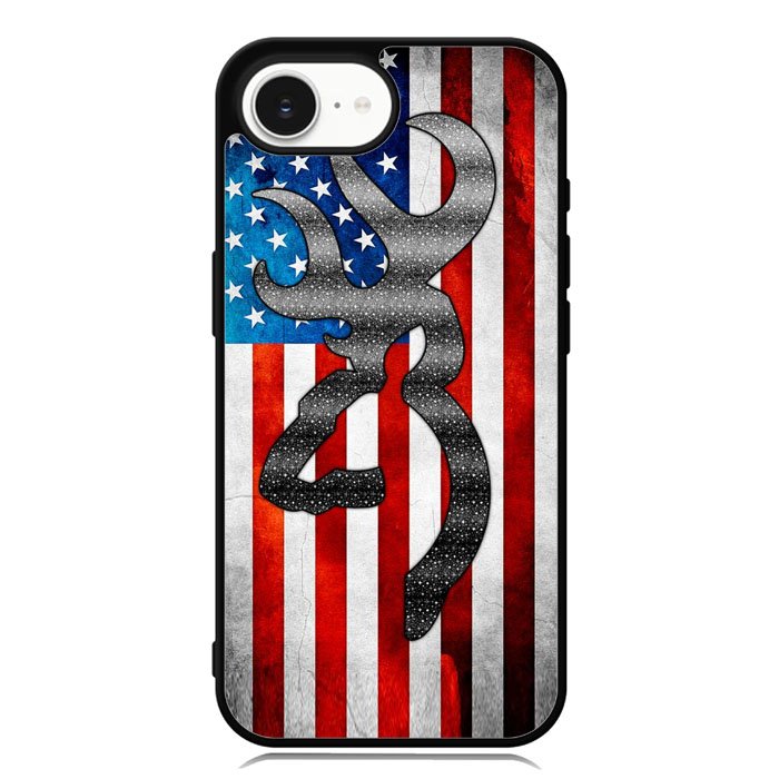 Camo American Flag 2nd iPhone 16e Case