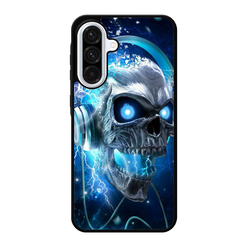 Skull Blue Samsung Galaxy A56 Case FE8060
