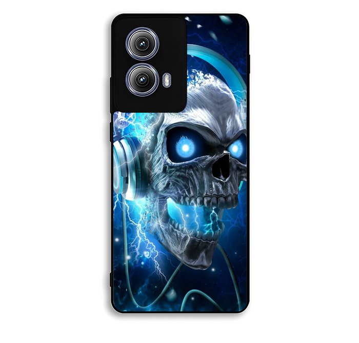 Skull Blue Motorola Moto Edge 2024 Case FE8060