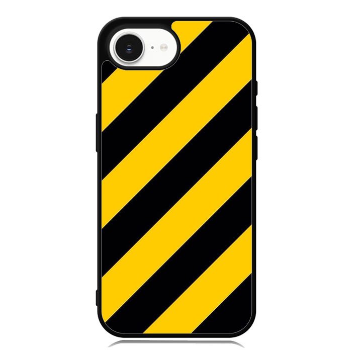 Black Yellow iPhone 16e Case