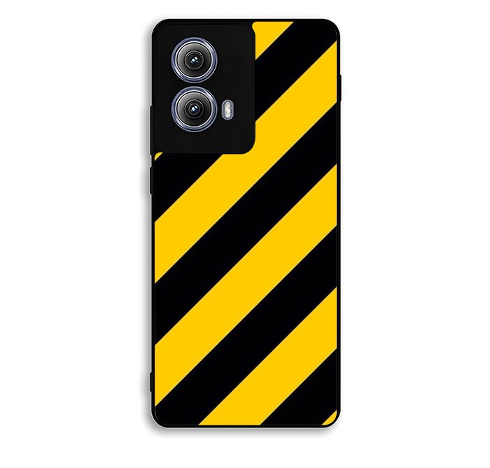 Black Yellow Motorola Moto Edge 2024 Case FE1532