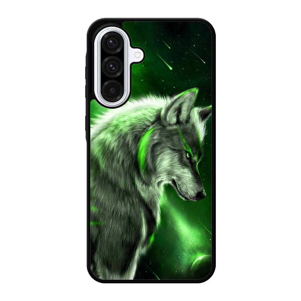 Wolf Green Samsung Galaxy A56 Case FE0987