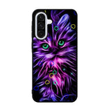 Cat Glow Purple 1st Samsung Galaxy A36 Case FE2887