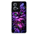 Cat Glow Purple 1st Motorola Moto Edge 2024 Case FE7121