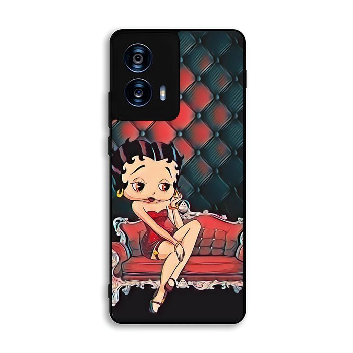 Betty Boop Wallpaper Motorola Moto G Power 5G 2024 Case FE1710