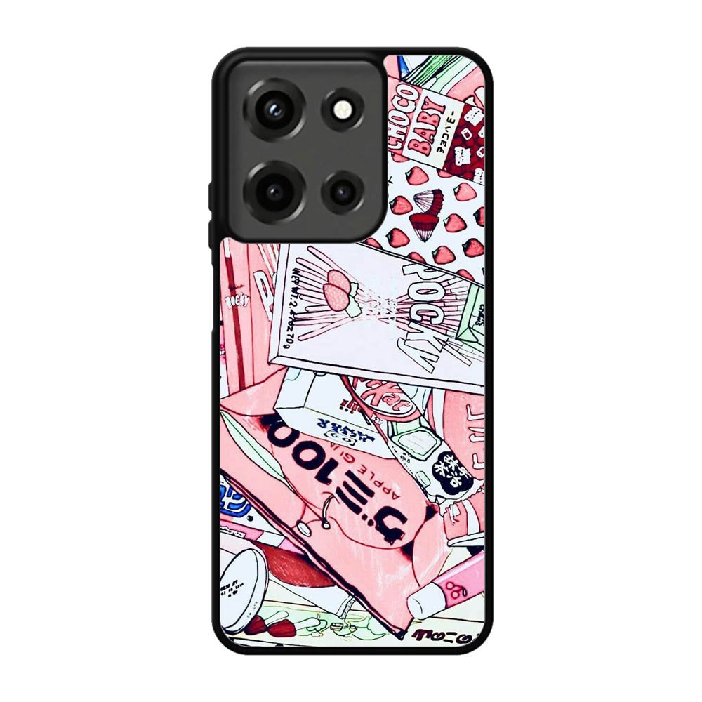 Japanese Pink Motorola Moto G 5G 2025 Case FE1574