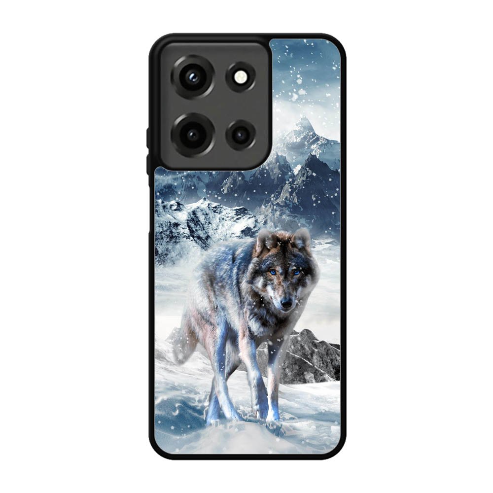 White Wolf Motorola Moto G 5G 2025 Case FE0692