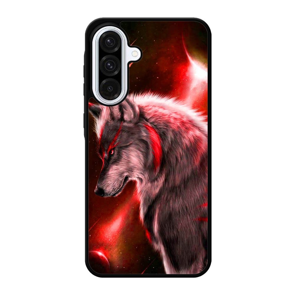 Cool Wolf Red Samsung Galaxy A56 Case FE1244
