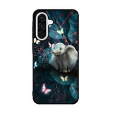 Butterfly Elephant Light F Samsung Galaxy A36 Case FE6377