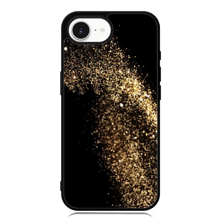 Black Sparkle iPhone 16e Case FE0094