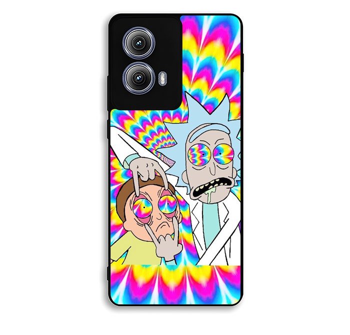 Rick And Morty Streaked Motorola Moto Edge 2024 Case FE1651