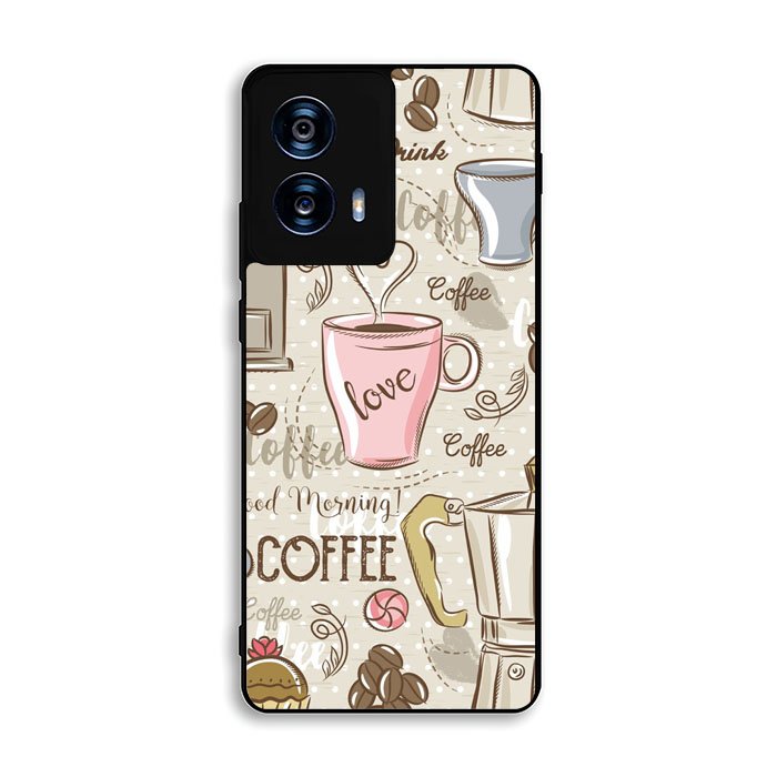 Coffee Wallpaper Cute Motorola Moto G Power 5G 2024 Case FE1677