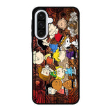 Peanuts In Background Wood Art Samsung Galaxy A56 Case FE6841