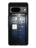 Dark Blue Tardis Doctor Who Toy Google Pixel 8a Case