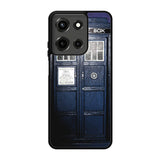 Dark Blue Tardis Doctor Who Toy Motorola Moto G 5G 2025 Case FE3799