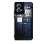 Dark Blue Tardis Doctor Who Toy Motorola Moto Edge 2024 Case FE5148