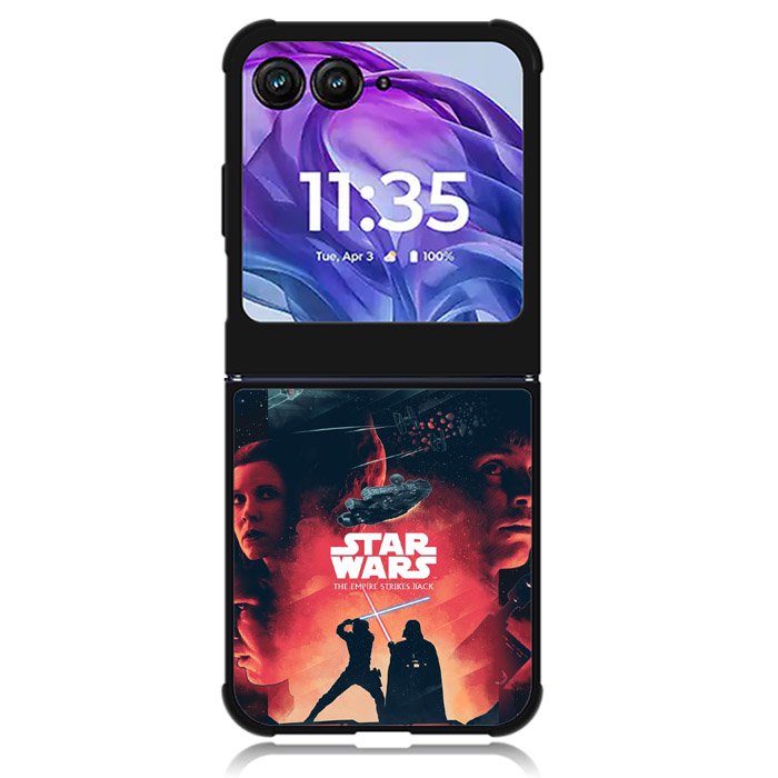 Star Wars Trilogy Posters Bottleneck Motorola Moto Razr 2024 , Moto Razr 50 Case
