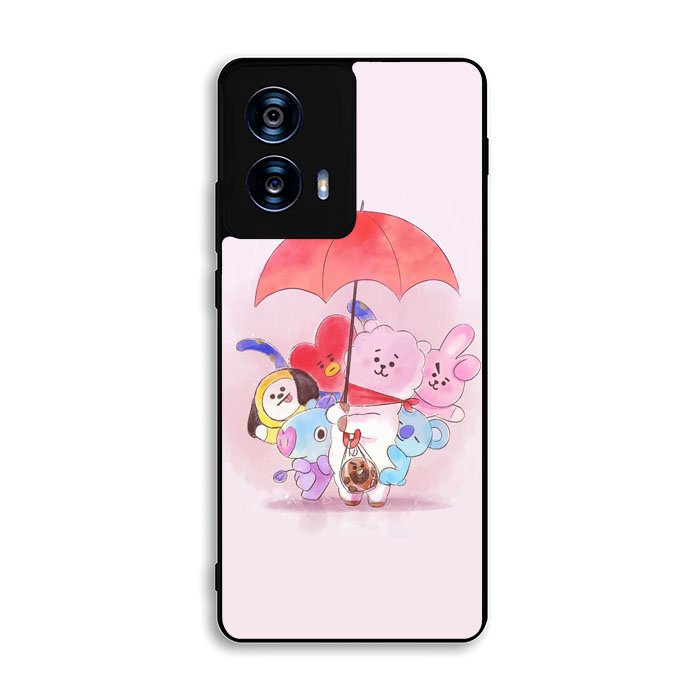 BT21 RJ Shooky Mang Koya Motorola Moto G Power 5G 2024 Case FE1200
