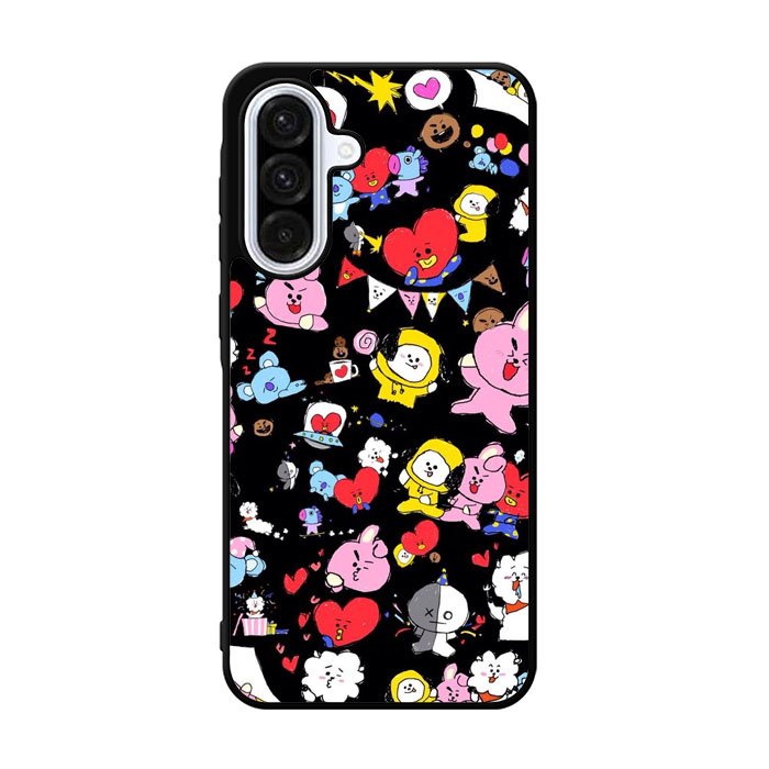 BT21 in Planet Py Samsung Galaxy A36 Case FE3503