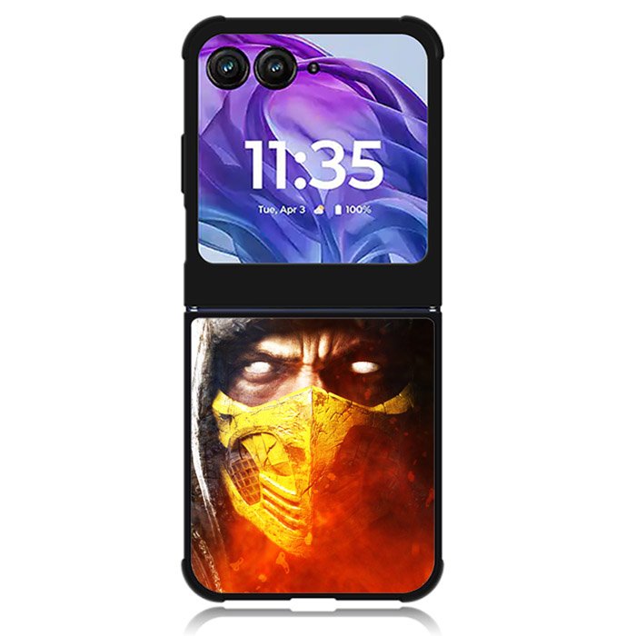 Mortal Kombat X Scorpion Motorola Moto Razr 2024 , Moto Razr 50 Case