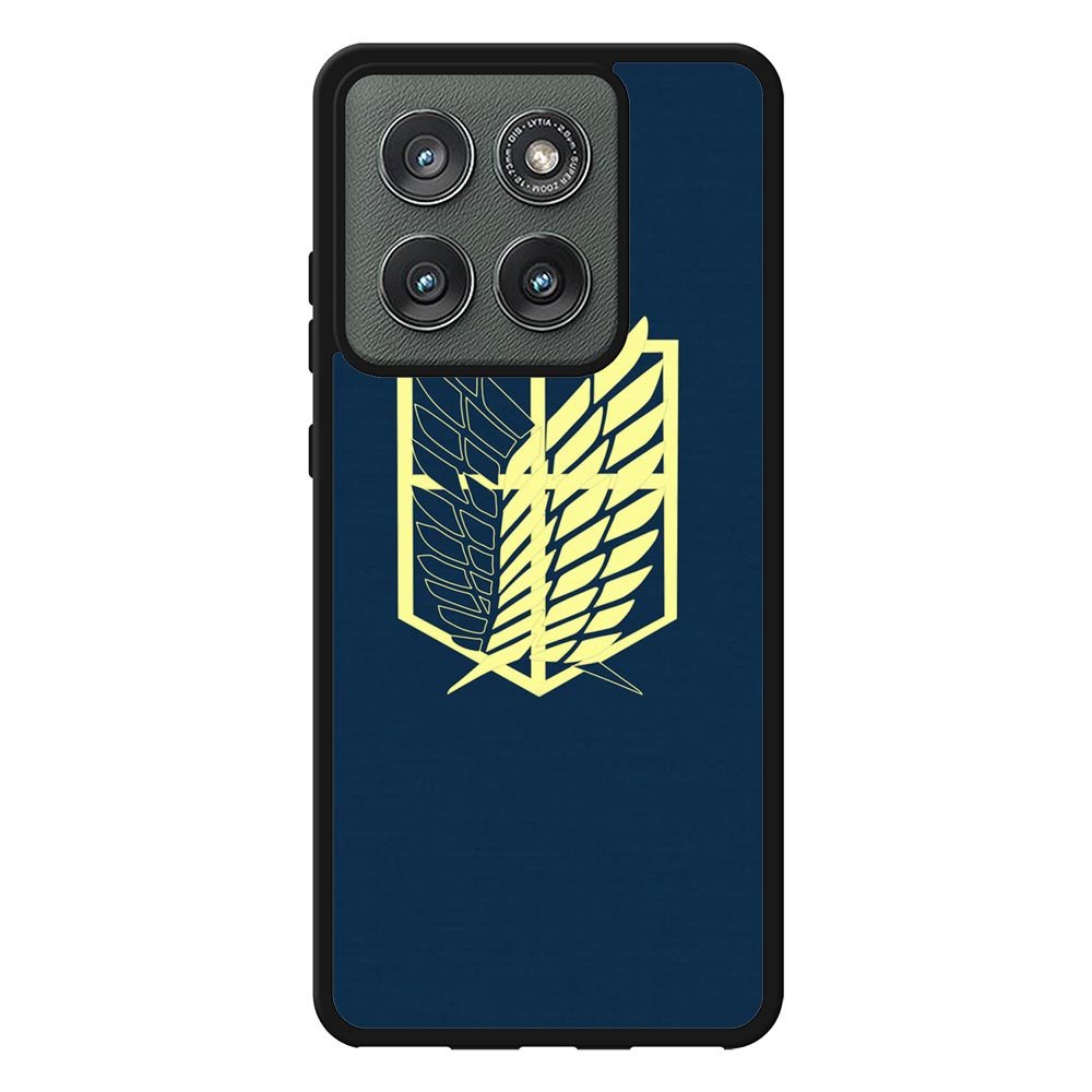 Attack On Titan Simple Insignia Motorola Moto Edge 2025 Case