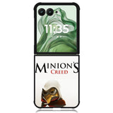 Assasin Creed Minion Despicable Me Motorola Moto Razr+ Plus 2024/2025 Case, Motorola Razr 50 Ultra/50s Ultra Case