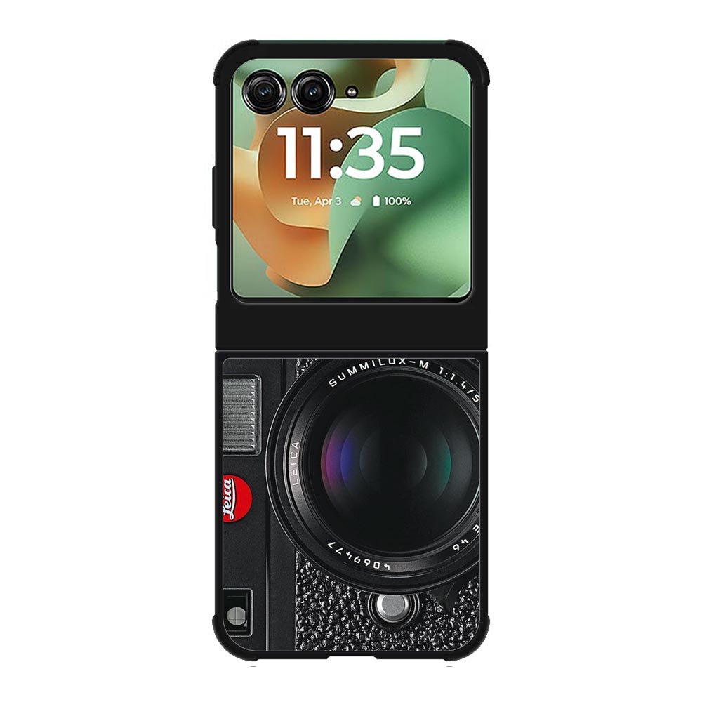 Black M9 Leica Camera Motorola Moto RAZR 2025 Case