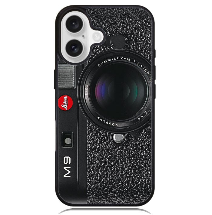 Black M9 Leica Camera iPhone 16 Case