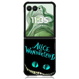 Alice In Wonderland Motorola Moto Razr+ Plus 2024/2025 Case, Motorola Razr 50 Ultra/50s Ultra Case