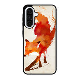Watercolor art orange red fox animal Samsung Galaxy A56 Case FE5985