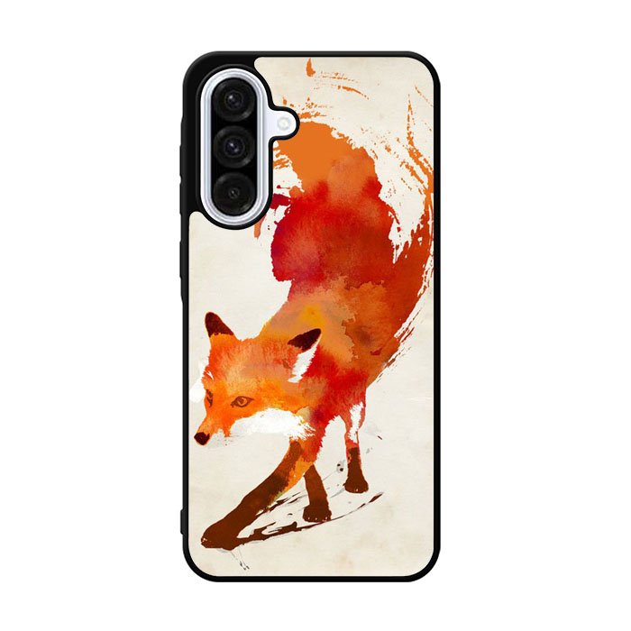 Watercolor art orange red fox animal Samsung Galaxy A36 Case FE1064