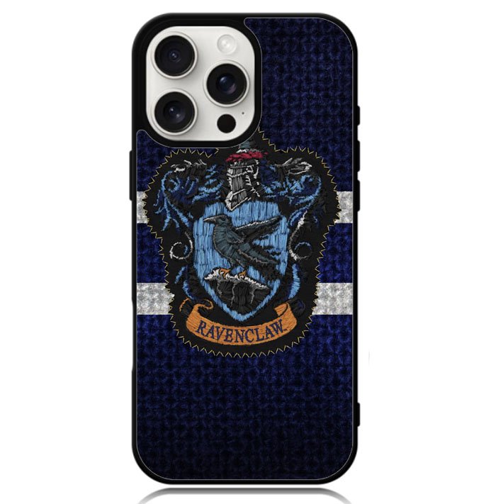 Harry Potter Knit Ravenclaw Wall Crest Logo F0185 iPhone 16 Pro Case
