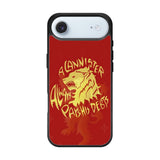 House Lannisters Sigil Red Lion Z0711 iPhone Air Case