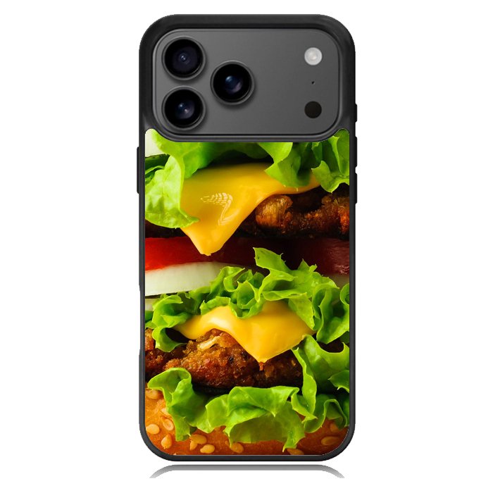 Cheese Burger Z0715 iPhone 17 Pro Max Case