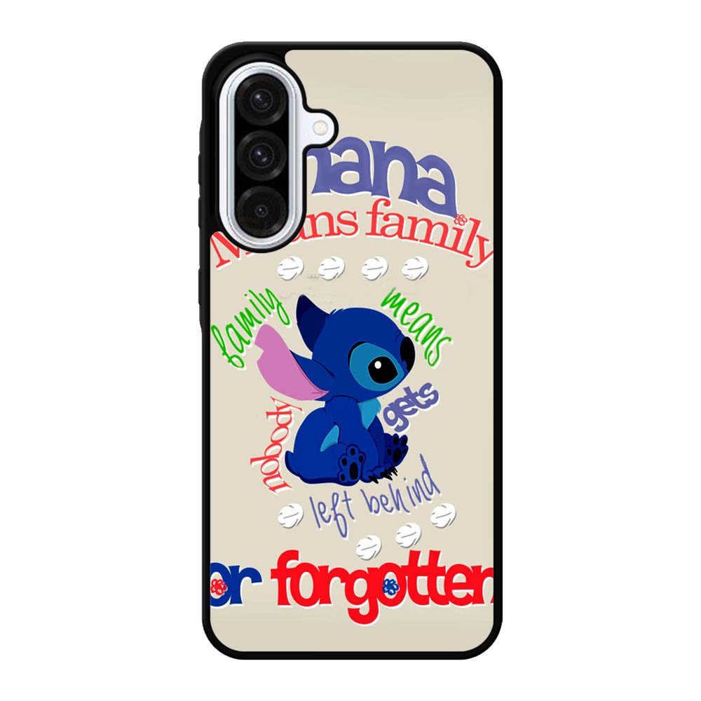Stitch Disney Ohana Means Family Samsung Galaxy A56 Case FE1011