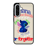 Stitch Disney Ohana Means Family Samsung Galaxy A56 Case FE0183