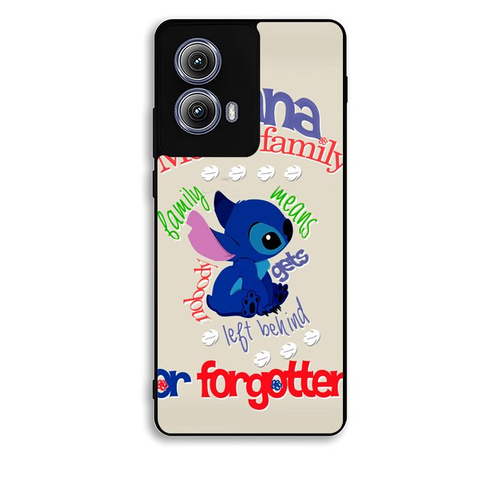 Stitch Disney Ohana Means Family Motorola Moto Edge 2024 Case FE1011