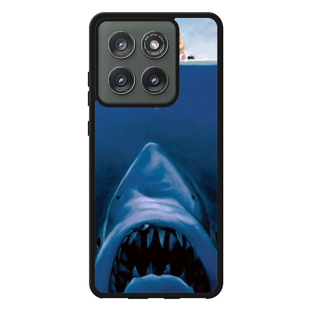 Funny Fishing Shark Motorola Moto Edge 2025 Case