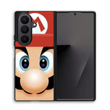 Mario Face Samsung Galaxy Z Fold 7 Case