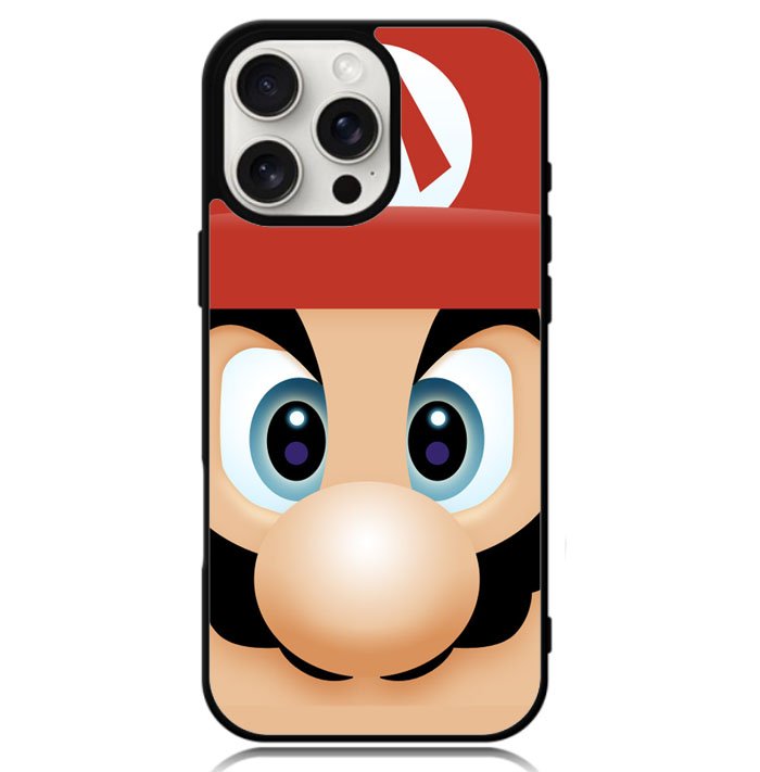 Mario Face iPhone 16 Pro Case