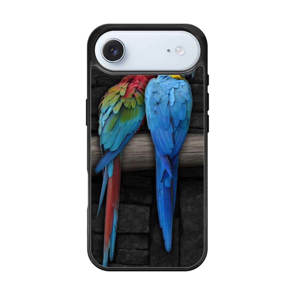 Cute Couple of Birds Parrot Pair Couple Animal Bird iPhone Air Case
