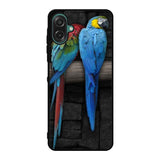 Cute Couple of Birds Parrot Pair Couple Animal Bird Samsung Galaxy A07 Case