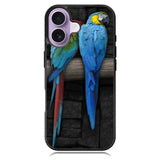 Cute Couple of Birds Parrot Pair Couple Animal Bird iPhone 17 Case