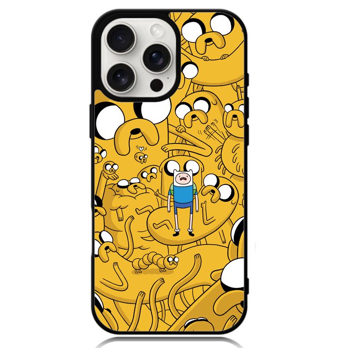 Adventure Time With Finn And Jake iPhone 16 Pro Max Case