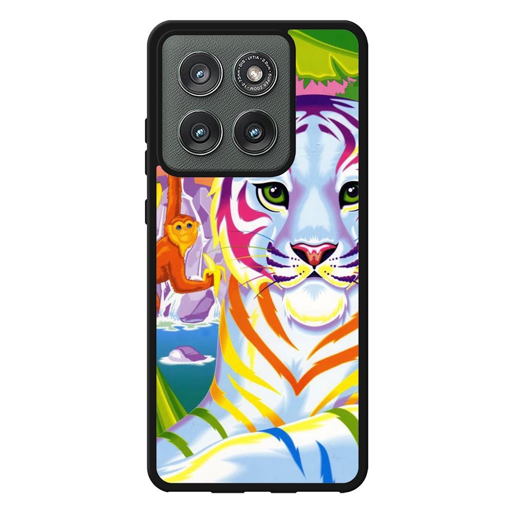 Neon Tiger And Monkey Motorola Moto Edge 2025 Case