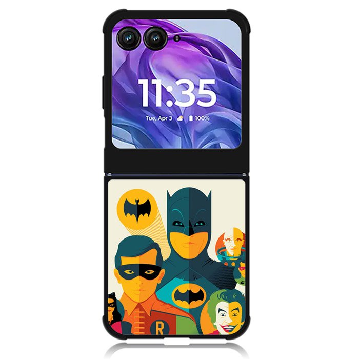 Batman Classic Motorola Moto Razr 2024 , Moto Razr 50 Case